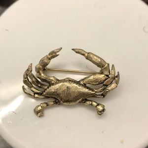 🦀 Vintage Jolle Nautical crab pin 🦀